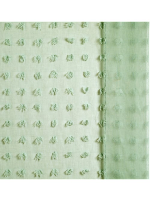 Lirio voile 240x140cm verde celadón - Kiabi