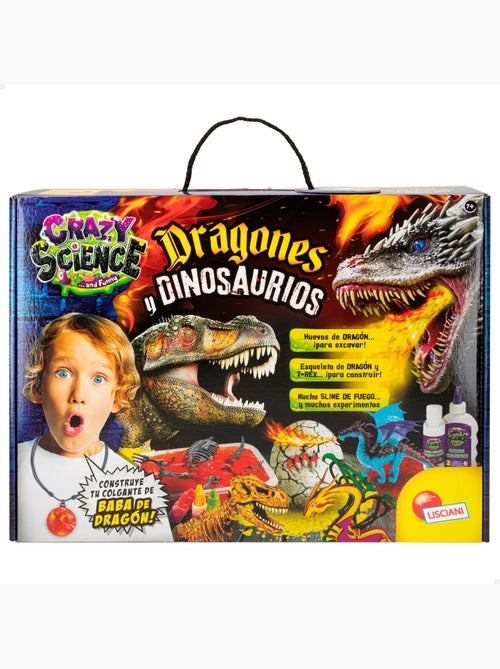 Lisciani juego de dinosaurios y dragones crazy science - Kiabi Lisciani juego de dinosaurios y dragones crazy science - Kiabi