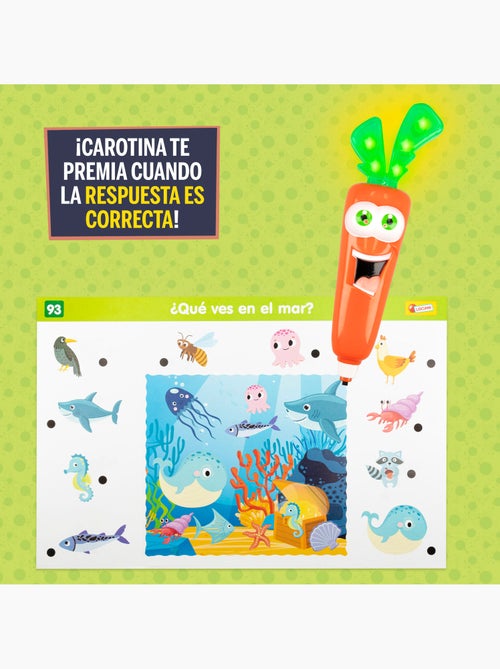 Lisciani juego de mesa 2 en 1 c/bolígrafo parlante carotina - Kiabi