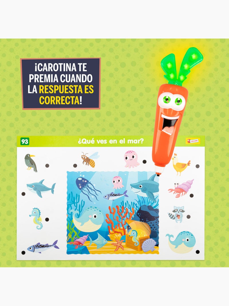 Lisciani juego de mesa 2 en 1 c/bolígrafo parlante carotina N/D - Kiabi