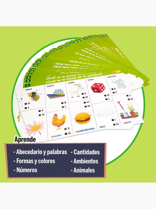Lisciani juego de mesa 2 en 1 c/bolígrafo parlante carotina - Kiabi
