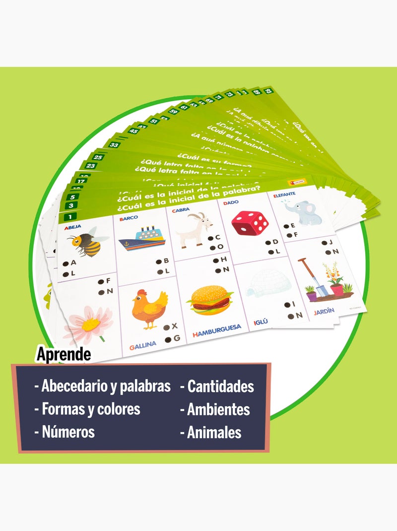 Lisciani juego de mesa 2 en 1 c/bolígrafo parlante carotina N/D - Kiabi