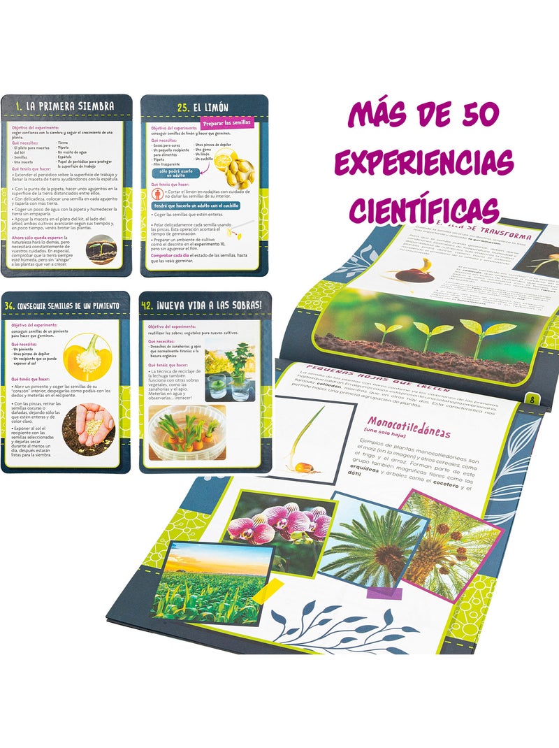 Lisciani laboratorio botánica c/50 experimentos científicos i'm a genius N/D - Kiabi