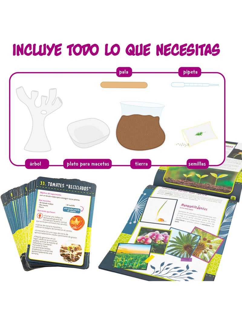 Lisciani laboratorio botánica c/50 experimentos científicos i'm a genius N/D - Kiabi