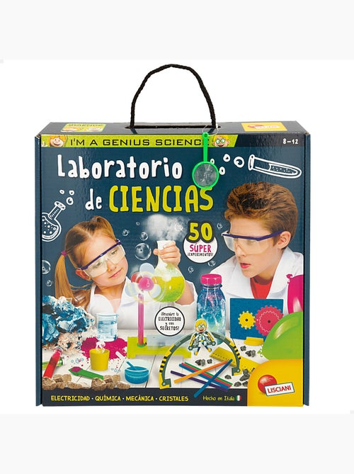 Lisciani laboratorio c/50 experimentos científicos i'm a genius - Kiabi Lisciani laboratorio c/50 experimentos científicos i'm a genius - Kiabi