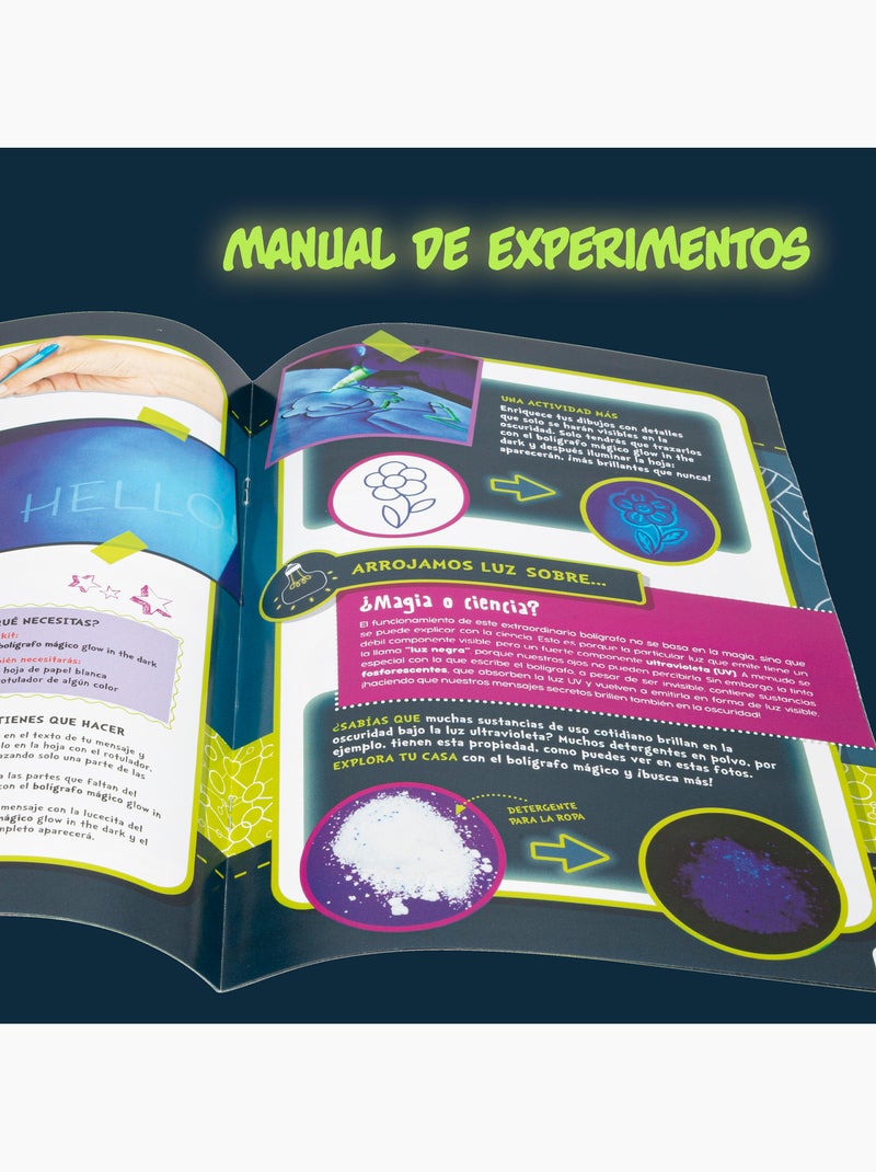 Lisciani laboratorio de ciencia para niños fosforescente i'm a genius N/D - Kiabi