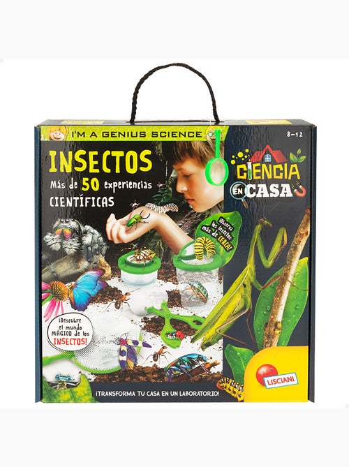 Lisciani laboratorio insectos c/50 experimentos científicos i'm a genius - Kiabi Lisciani laboratorio insectos c/50 experimentos científicos i'm a genius - Kiabi