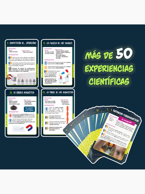 Lisciani laboratorio magnetismo c/50 experimentos científicos i'm a genius - Kiabi Lisciani laboratorio magnetismo c/50 experimentos científicos i'm a genius - Kiabi