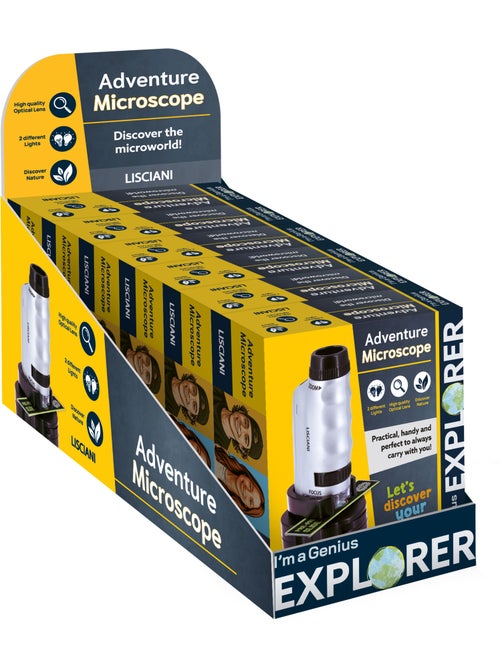Lisciani micro microscopio para niños portátil, pequeño y ligero 2 en 1 - Kiabi Lisciani micro microscopio para niños portátil, pequeño y ligero 2 en 1 - Kiabi