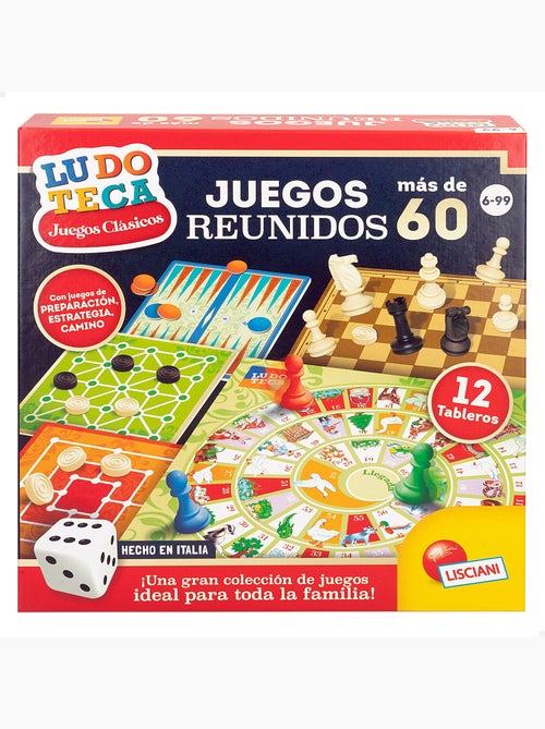 Lisciani pack 60 juegos de mesa - Kiabi Lisciani pack 60 juegos de mesa - Kiabi