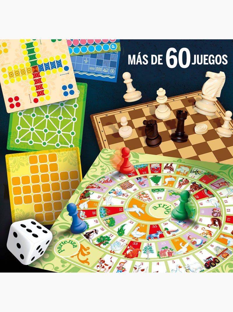 Lisciani pack 60 juegos de mesa N/D - Kiabi