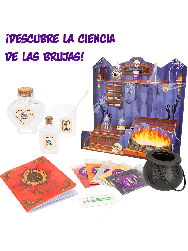 Lisciani pociones mágicas la casa de las brujas crazy science N/D - Kiabi