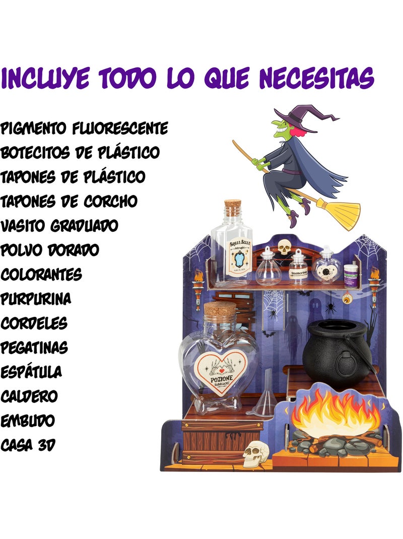Lisciani pociones mágicas la casa de las brujas crazy science N/D - Kiabi