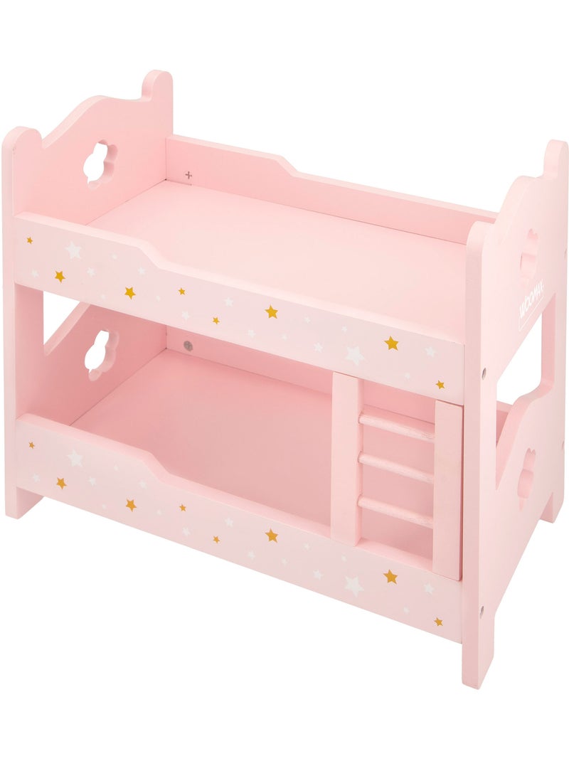 Litera de madera para muñecas woomax N/D - Kiabi