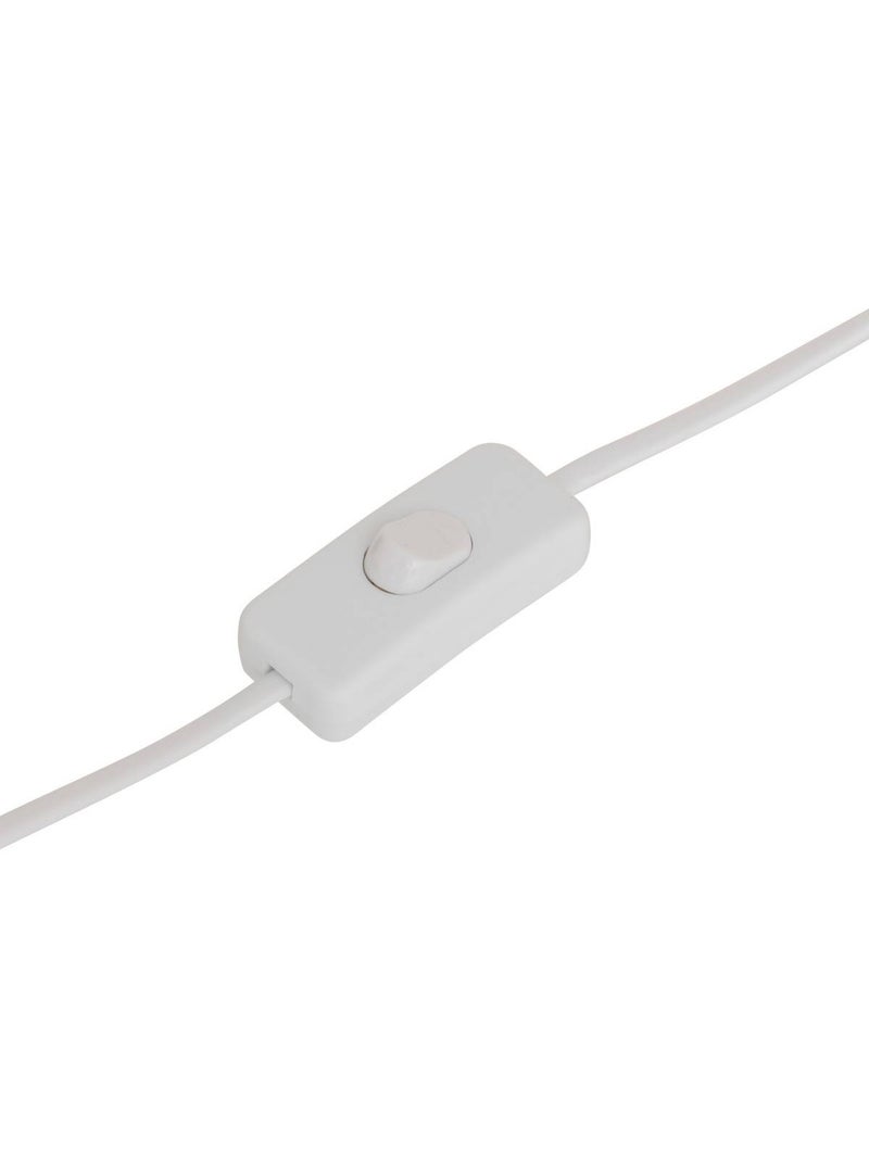 Lito lámpara seta sector blanco h24.5cm Blanco - Kiabi