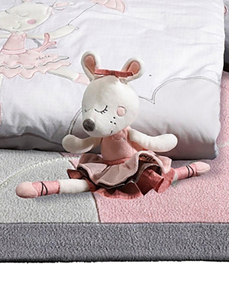 Little Mouse Star Dancer Peluche de terciopelo - SAUTHON Rosa - Kiabi