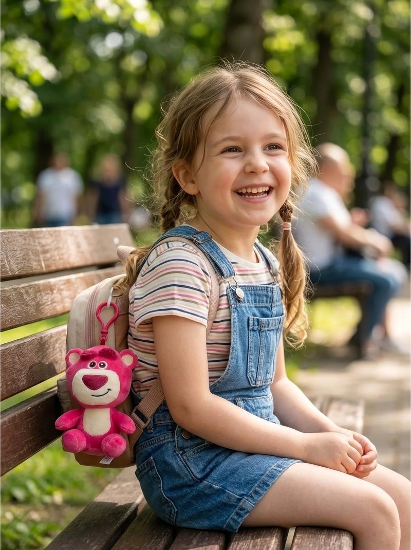 Llavero peluche lotso 13 cm disney Rosa - Kiabi