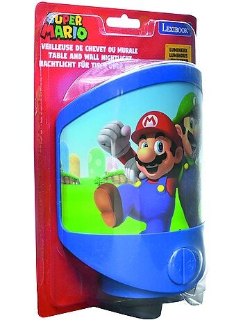 L?mpara de noche de pared y mesa Super Mario