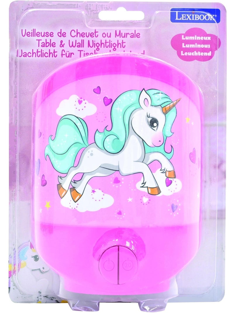 L?mpara de noche Unicornio Rosa - Kiabi