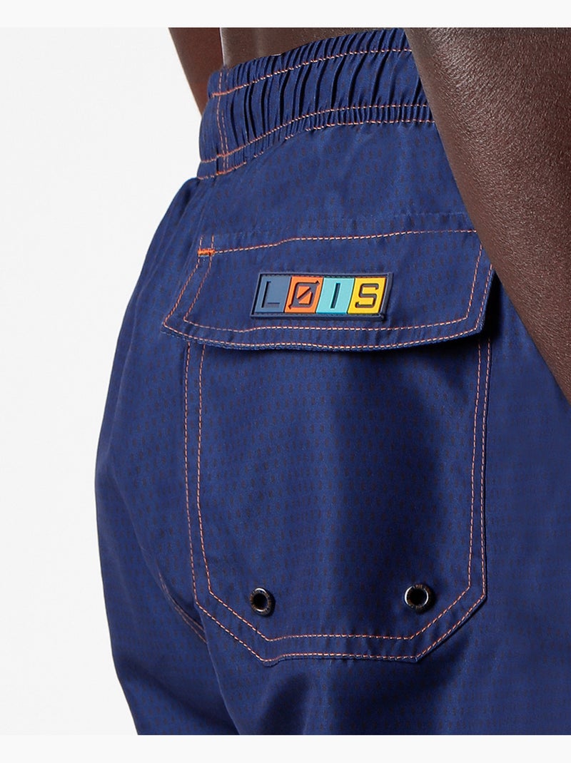 LOIS Bañador Fluor Denim para Hombre Azul - Kiabi