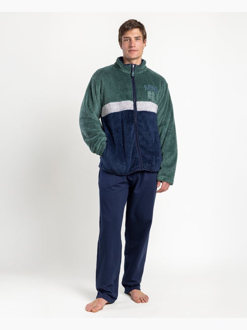 LOIS Bata Calentita Manga Larga Preppy para Hombre - Kiabi LOIS Bata Calentita Manga Larga Preppy para Hombre - Kiabi