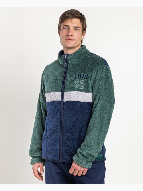 LOIS Bata Calentita Manga Larga Preppy para Hombre - Kiabi LOIS Bata Calentita Manga Larga Preppy para Hombre - Kiabi