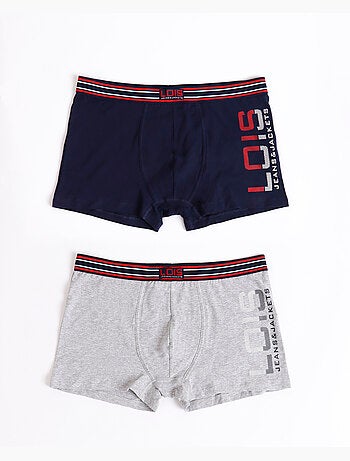 LOIS Calzoncillo/Bóxer Bricks para Hombre, (Caja de 2 unidades)