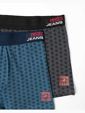 LOIS Calzoncillo/Boxer Dark para Hombre, (Caja de 2 unidades)