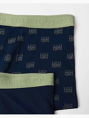 LOIS Calzoncillo/Boxer Escudo para Hombre, (Caja de 2 unidades)