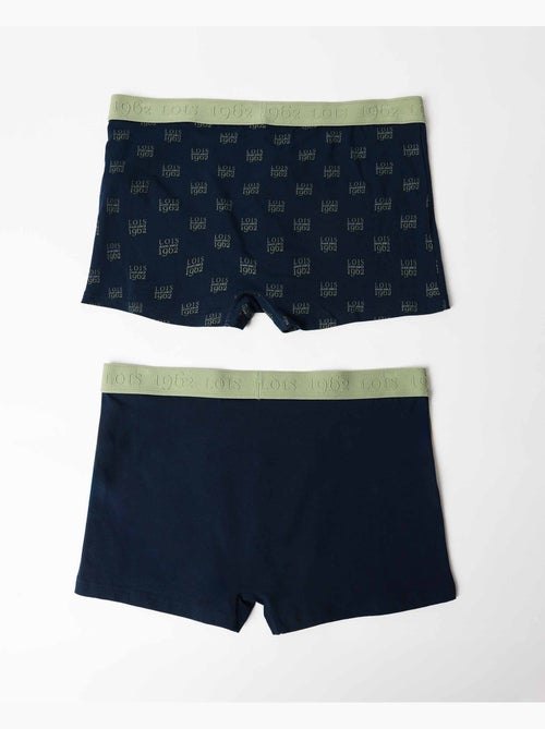 LOIS Calzoncillo/Boxer Escudo para Hombre, (Caja de 2 unidades) - Kiabi LOIS Calzoncillo/Boxer Escudo para Hombre, (Caja de 2 unidades) - Kiabi