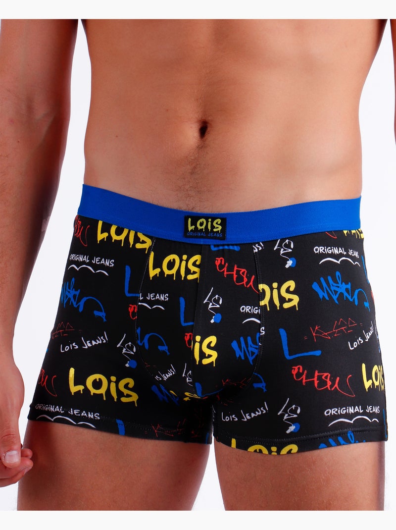 LOIS Calzoncillo/Bóxer Graffiti para Hombre, (Caja de 2 unidades) Multicolor - Kiabi