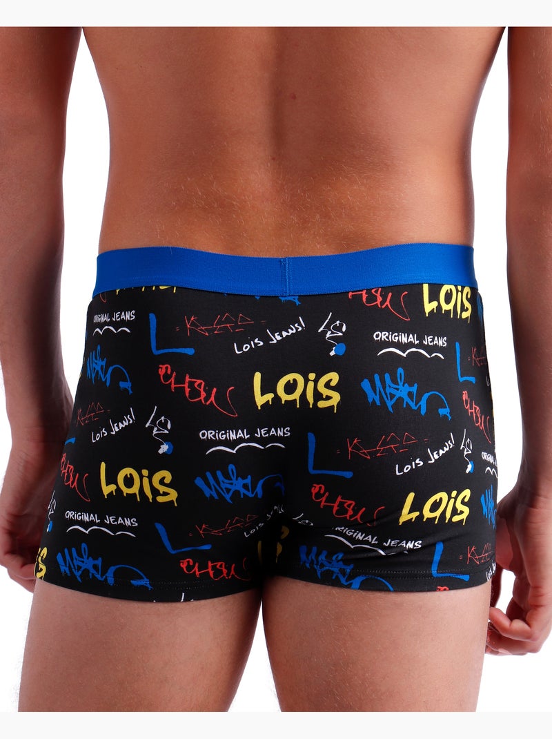 LOIS Calzoncillo/Bóxer Graffiti para Hombre, (Caja de 2 unidades) Multicolor - Kiabi