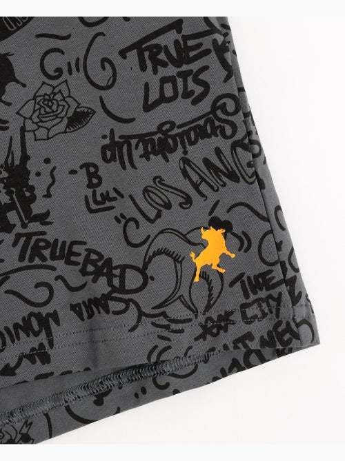 LOIS Calzoncillo/Bóxer Graffiti para Hombre, (Caja de 2 unidades) - Kiabi LOIS Calzoncillo/Bóxer Graffiti para Hombre, (Caja de 2 unidades) - Kiabi