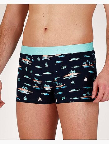 LOIS Calzoncillo/Bóxer Hawaii para Hombre, (Caja de 2 unidades)