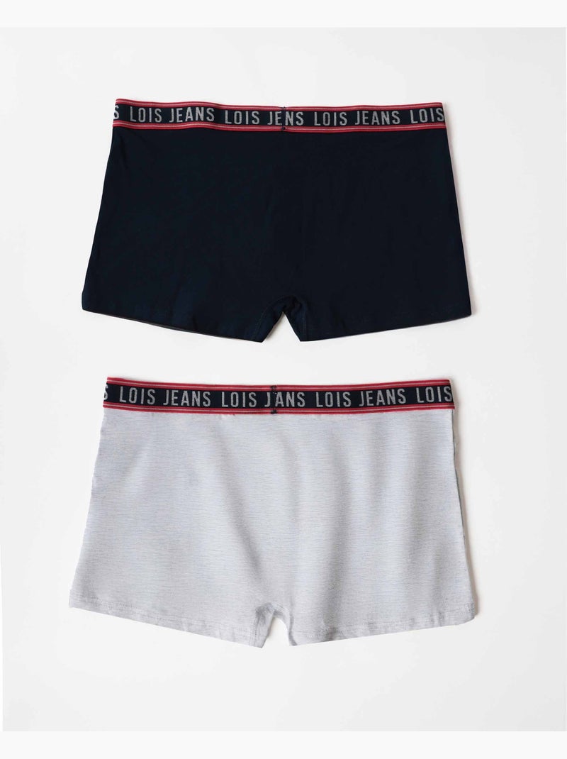 LOIS Calzoncillo/Boxer Leader para Hombre, (Caja de 2 unidades) Multicolor - Kiabi