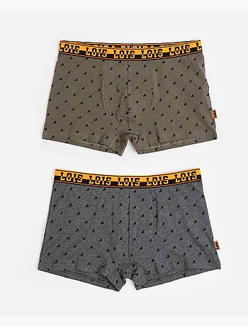 LOIS Calzoncillo/Bóxer Lux para Hombre, (Caja de 2 unidades)