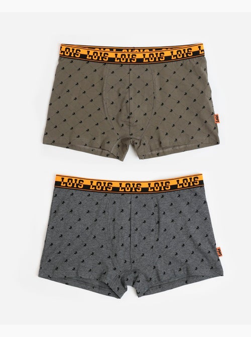 LOIS Calzoncillo/Bóxer Lux para Hombre, (Caja de 2 unidades) - Kiabi