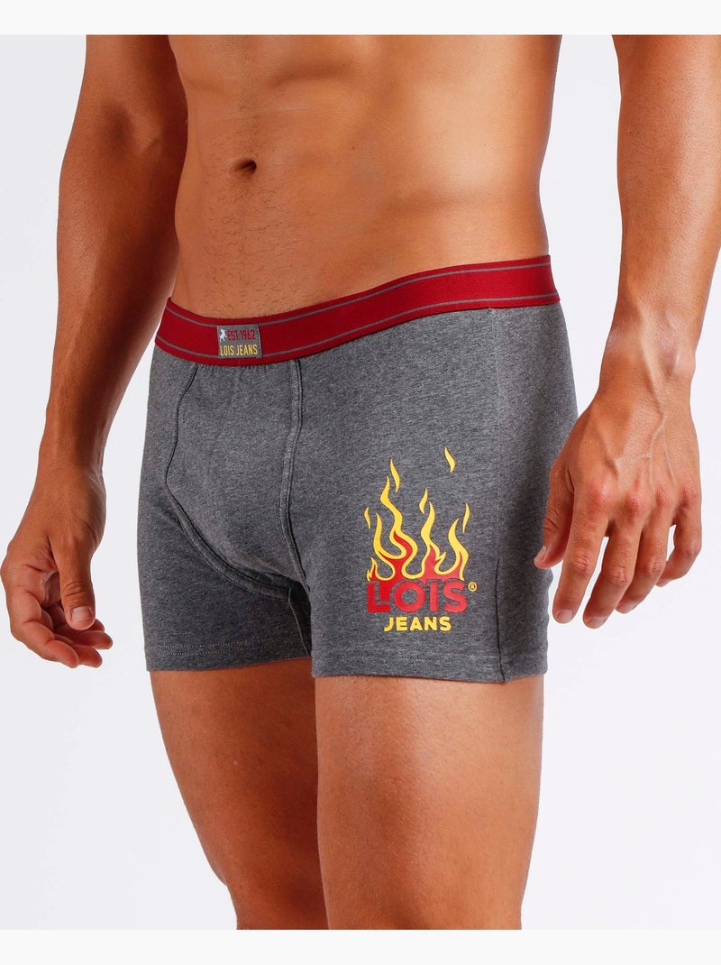 LOIS Calzoncillo/Bóxer Rocks para Hombre, (Caja de 2 unidades) Multicolor - Kiabi
