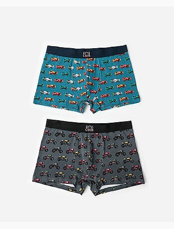 LOIS Calzoncillo/Boxer Scrambler para Hombre, (Caja de 2 unidades)