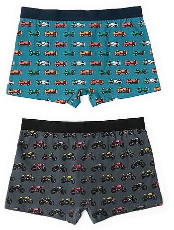 LOIS Calzoncillo/Boxer Scrambler para Hombre, (Caja de 2 unidades)