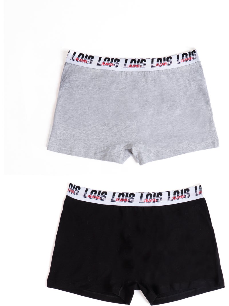 LOIS Calzoncillo/Bóxer Speed para Hombre, (Caja de 2 unidades) Multicolor - Kiabi