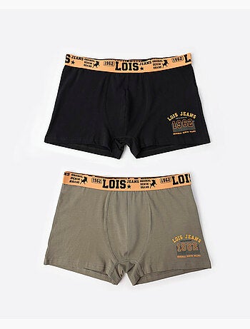 LOIS Calzoncillo/Boxer Star para Hombre, (Caja de 2 unidades)