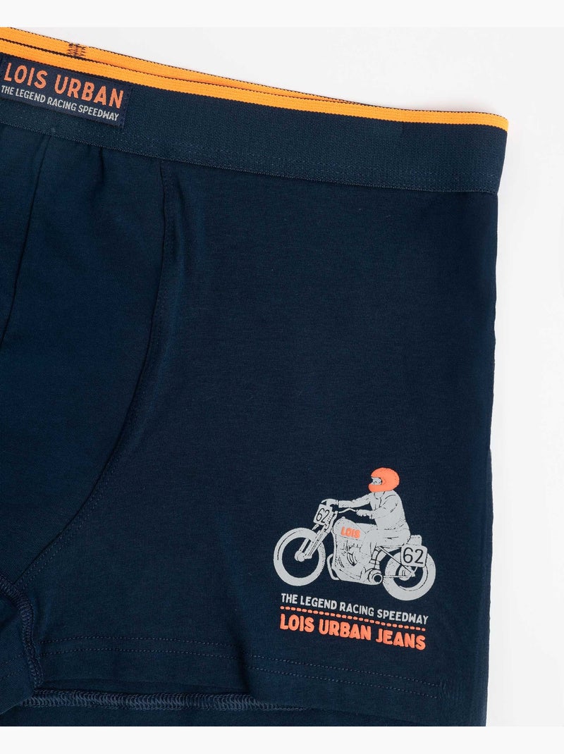 LOIS Calzoncillo/Bóxer Urban Motor para Hombre, (Caja de 2 unidades) Multicolor - Kiabi