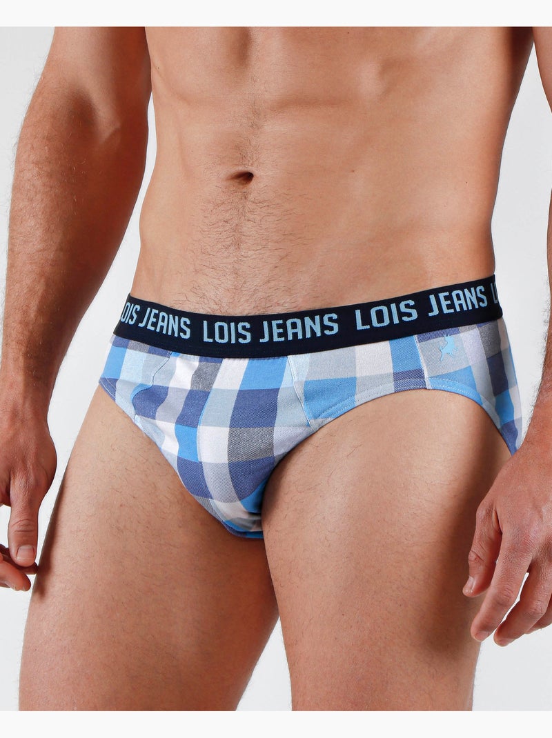 LOIS Calzoncillo/Slip Jeans VIP para Hombre, (Caja de 2 unidades) Multicolor - Kiabi