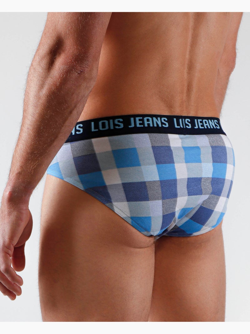 LOIS Calzoncillo/Slip Jeans VIP para Hombre, (Caja de 2 unidades) Multicolor - Kiabi