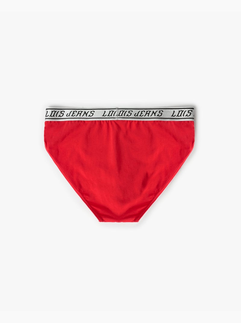 LOIS Calzoncillo/Slip Petaca Caja Regalo para Hombre Rojo - Kiabi