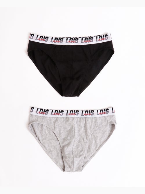 LOIS Calzoncillo/Slip Speed para Hombre, (Caja de 2 unidades) - Kiabi LOIS Calzoncillo/Slip Speed para Hombre, (Caja de 2 unidades) - Kiabi