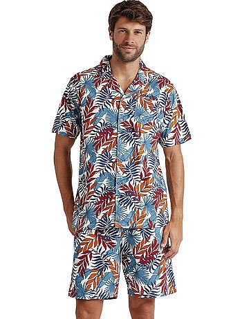 LOIS Pijama Abierto Manga Corta Dynamic para Hombre