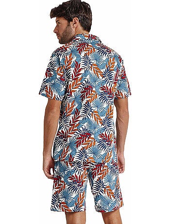 LOIS Pijama Abierto Manga Corta Dynamic para Hombre