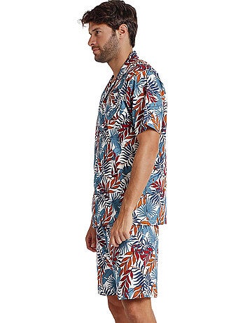 LOIS Pijama Abierto Manga Corta Dynamic para Hombre
